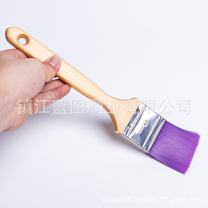 Zhenjiang Pet Paintbrush 50mm Nylon Bristle Hemu Handle <b>Extended</b> <b>Brush</b> For Painting - Product Image 2