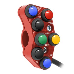 Interruptor de Manillar Izquierdo para BMW S 1000 R (Rojo) - Product Image 3