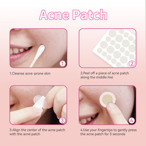 Fabricant de patchs anti-acné Huawell Private Label, <span class=keywords><strong>traitement</strong></span> précoce de l'acné, patchs anti-boutons Cleardott, kit de patchs anti-boutons personnalisés - Product Image 5