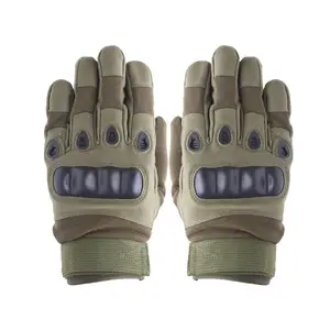 Heren Professionele Motorhandschoenen Tactische Handschoen Lederen Motorrace Full Finger Safety Sporthandschoenen Unisex