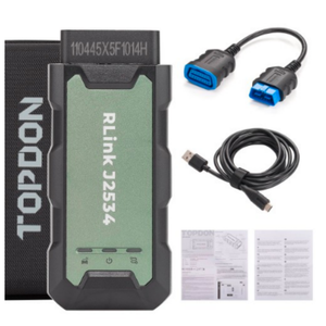 Programmeur Pass-Thru TOPDON <span class=keywords><strong>Rlink</strong></span> J2534 2026, prend en charge tous les protocoles J2534, Windows 7, 8, 10, 11 - Product Image 4