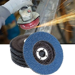 Disco de aba abrasivo para lixar areia, disco de pano de 4.5 polegadas para polimento e remoção de tinta - Product Image 4
