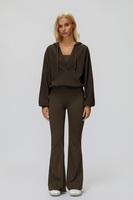 Ensemble de yoga pour femmes de haute qualité personnalisé, 6 pièces, leggings de fitness, vêtements de sport, soutien-gorge de sport, vêtements de sport pour la salle de sport, vêtements d'entraînement