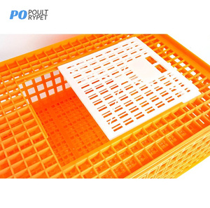 Buona qualità di trasporto di plastica usato casse di pollame per il pollo vivo di quaglia piccione anatra - Product Image 4