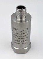 Transmetteur de vibrations à montage fileté, technologie magnétoélectrique, sortie 4-20 mA, forte résistance aux interférences
