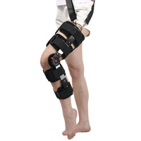Orthèse de genou articulée réglable pour arthrose médicale Rom Genou Cheville Pied Fixation des articulations