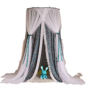 1.5m 1.8m universel pliable sans poinçon tente de <span class=keywords><strong>lit</strong></span> adultes Double taille ménage ombrage rideau plafond <span class=keywords><strong>moustiquaire</strong></span> intégré - Product Image 5