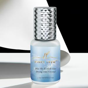 Pinky Leem Wholesale Waterproof Fast Dry Speed 1s Lash Extension Glue Ready to <b>Ship</b> Eyelash Glue Blue Adhesivo - Product Image 4