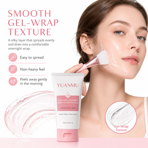 <span class=keywords><strong>Masque</strong></span> <span class=keywords><strong>de</strong></span> <span class=keywords><strong>nuit</strong></span> peel-off au collagène pour le visage, marque privée, anti-affaissement et anti-terne, pour l'hydratation et l'élasticité - Product Image 4