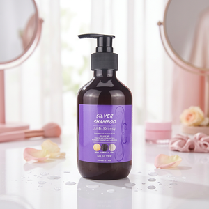 <span class=keywords><strong>แชมพู</strong></span>สี<span class=keywords><strong>ม่วง</strong></span>ป้องกันสีทองเหลือง สูตรเฉพาะ สำหรับผมบลอนด์และผมหงอก ช่วยล็อคสีผม - Product Image 3