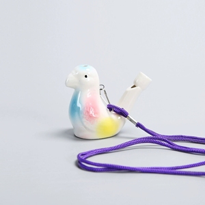 Sifflets d'oiseaux aquatiques de styles variés, à remplir d'eau pour faire chantez les oiseaux, sifflet en céramique mignon en forme d'animal pour cadeaux de fête et souvenirs - Product Image 5