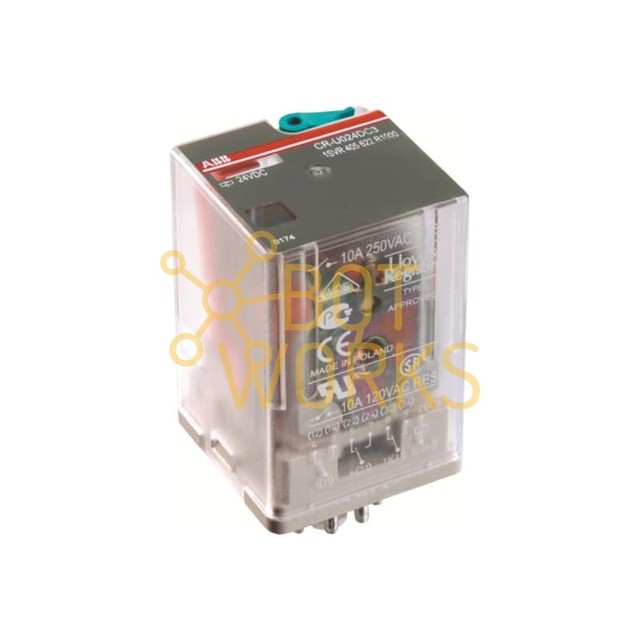 For 1SVR405621R4100 Sealed Electromagnetic Relay-Miniature Size DC Low Power New