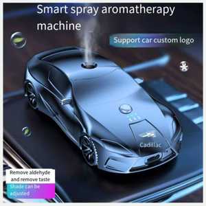 Difusor de Aroma para coche, pulverizador automático inteligente de Perfume, aleación de aluminio, alimentado por USB, modelo de decoración Interior de coche de lujo - Product Image 3