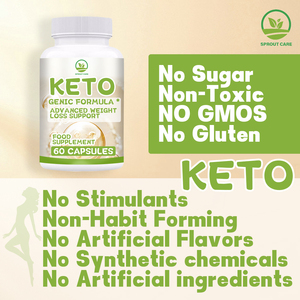 Capsules Keto OEM/ODM très vendues : favorisent la digestion, stimulent le métabolisme, favorisent l'amincissement et le remodelage corporel - Product Image 2