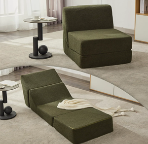 <span class=keywords><strong>Canapé</strong></span>-lit pliant multifonctionnel personnalisé, fauteuil inclinable, éponge haute densité, <span class=keywords><strong>canapé</strong></span>-lit moderne pliable, futon de sol - Product Image 5