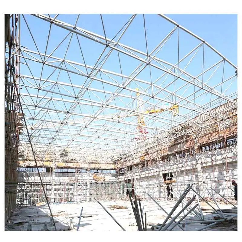 مصنع هياكل بناء أسقف من الفولاذ للبيع بالجملة لبناء المستودع