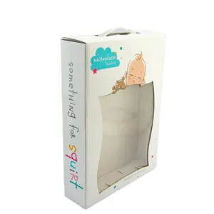 Custom Baby Blanket Gift Packaging Box Paper 22*6*30 Cm Customized Paperboard Recyclable Packing Item Accept CN;SHG 4c