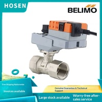 Aktuator Rotary Modulasi Cepat Belimo NRQ24A SR 8Nm AC DC24V 2 10V dengan Umpan Balik Sinyal untuk Katup Bola HVAC