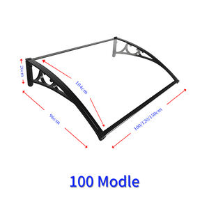 Toldo de <span class=keywords><strong>policarbonato</strong></span> personalizado <span class=keywords><strong>precio</strong></span> <span class=keywords><strong>para</strong></span> puerta de entrada - Product Image 5