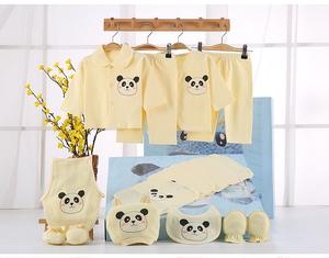 Nouveautés 2021 - Coffret cadeau de vêtements pour bébé en coton - Ensemble complet de vêtements pour bébé - Vêtements pour bébé de 0 à 1 an - Printemps, automne et hiver - Product Image 5