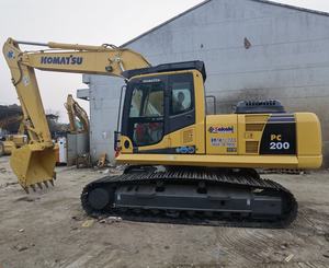 รถตัก Pc200-8 Komatsu 20Ton รถตีนตะขาบไฮดรอลิกมือสอง - Product Image 5