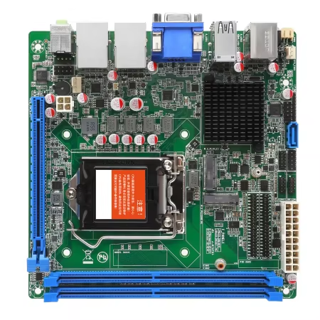 Industrial Mini-ITX Motherboard Rich I/O Ports Intel H420E Chipset 10th Gen Core I3/i5/i7/i9 CPU DDR4 32GB M.2 Key-M Stock