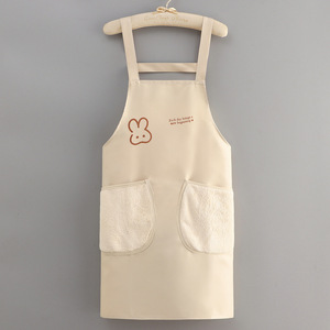 Thickened <b>Apron</b> With Pockets Oil Proof Waterproof For Cooking Daily Use Adult And Child - Product Image 6