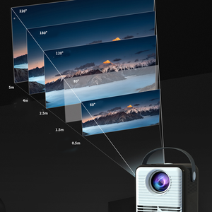 Proyector portátil C3 HD 1080p, Mini proyector Digital LCD con lente/enfoque Manual, 5000 lúmenes, el mejor <span class=keywords><strong>precio</strong></span> - Product Image 3