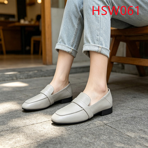 LXG, Zapatos Náuticos de Cuero para Mujer, Antideslizantes, Antiolor, Cómodos, con Punta Alomada, Modelo HSW061 - Product Image 1