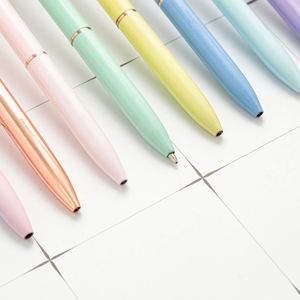 Stylo Métallique de Luxe avec Grande Perle Supérieure, Couleur Personnalisée, Logo Promotionnel d'Entreprise, Largeur d'Écriture 1,0 mm, Cadeaux Personnalisés Mignons, Vente en Gros - Product Image 3
