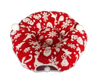 <span class=keywords><strong>Indoor</strong></span> <span class=keywords><strong>Pet</strong></span> Play Donut Bett-Ineinandergreifen der S-förmiger Tunnel, umwelt freundliches Fleece-Heizkissen - Product Image 1