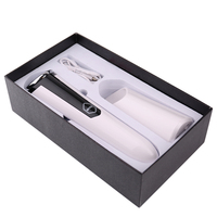 Appareil de massage facial et corporel portable chauffant avec fonction liftante et raffermissante, étanche, batterie rechargeable, en ABS