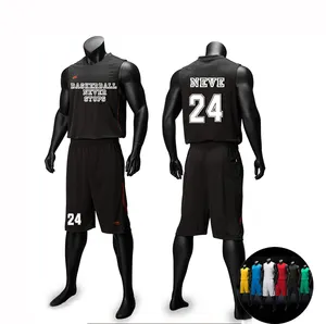 Kaus basket sekolah SMA kaus basket kustom pria tim desain terbaru kaus basket perguruan tinggi kustom