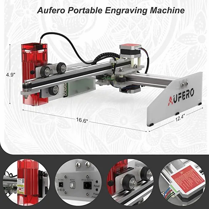 すべての材料のためのAuferoレーザー彫刻機レーザーCo2ガラスCNC すべての材料のためのAuferoレーザー彫刻機レーザーCo2ガラスCNC