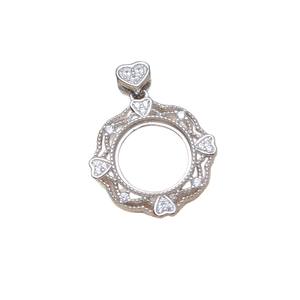 Anillo con Colgante de Concha de Caballito Retro de Plata S925, 11.1-11.3mm, Accesorio DIY para Joyería de Perlas, Juego de Bandejas Vacías 6103 - Product Image 5