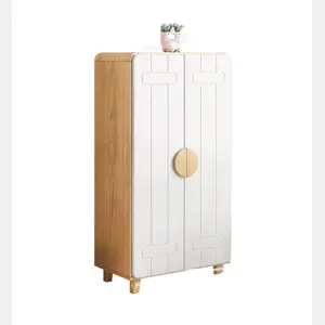 厂家价格定制儿童卧室家具衣柜系统衣服储物柜衣柜现代木制悬挂衣柜
