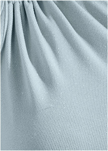 Vestido de fiesta sexy de verano para mujer, con un solo hombro, fruncido, mini, con bordado floral, ajustado, con cordón y abertura lateral - Product Image 6