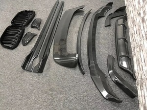 <span class=keywords><strong>X5</strong></span> kit corpo in fibra di carbonio nero paraurti per auto diffusore per labbro anteriore gonna laterale spoiler grill per <span class=keywords><strong>BMW</strong></span> <span class=keywords><strong>X5</strong></span> <span class=keywords><strong>G05</strong></span> 20 anni - Product Image 3