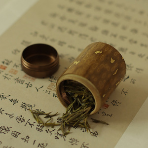 Boîte à thé en bambou Baoming, tube hermétique, mini boîte de rangement pour voyage, qualité alimentaire - Product Image 3