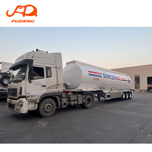 Semi-remorque citerne à carburant en alliage d'aluminium FUDENG personnalisée à 3 essieux, 42 CBM, pour le <span class=keywords><strong>transport</strong></span> de diesel et d'essence - Product Image 5