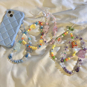 מחיר: 0.35 דולר סיטונאי טלפון נייד עם צמיד שרשרת לטלפון, עיצוב חיות חמוד ומבריק, מתכוונן וגמיש, מתאים לכל הטלפונים - Product Image 3