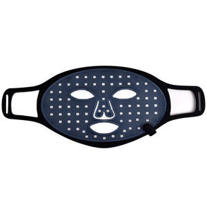 قناع ليد ليزر للوجه علاج بالضوء من السيليكون قناع علاج بالضوء الأحمر للوجه والرقبة للمحترفين - Product Image 3