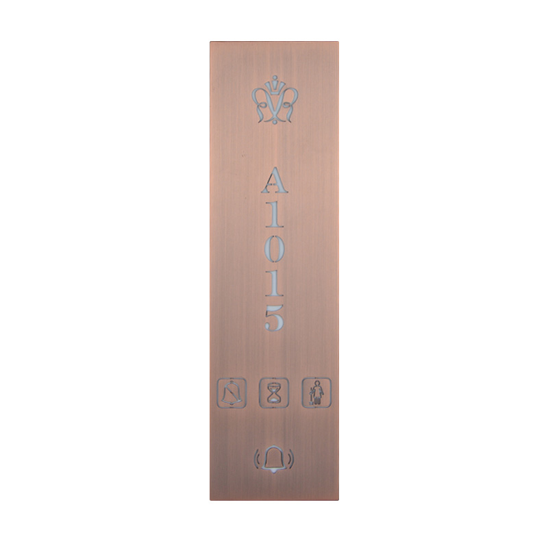 Chinese factory direct sales customized design door name plate for hotel