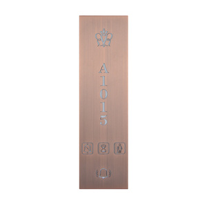 Plaque de porte de <span class=keywords><strong>chambre</strong></span> <span class=keywords><strong>d</strong></span>'<span class=keywords><strong>hôtel</strong></span> exquise avec sonnette intégrée, multifonctionnelle, compatible avec <span class=keywords><strong>la</strong></span> connexion Internet et les logiciels hôteliers - Product Image 1