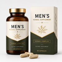Complexe Herbal pour Hommes 1200mg en Capsules – Tribulus Terrestris, Maca, Ashwagandha, Horny Goat Weed, Saw Palmetto, Zinc D3 – Végétalien