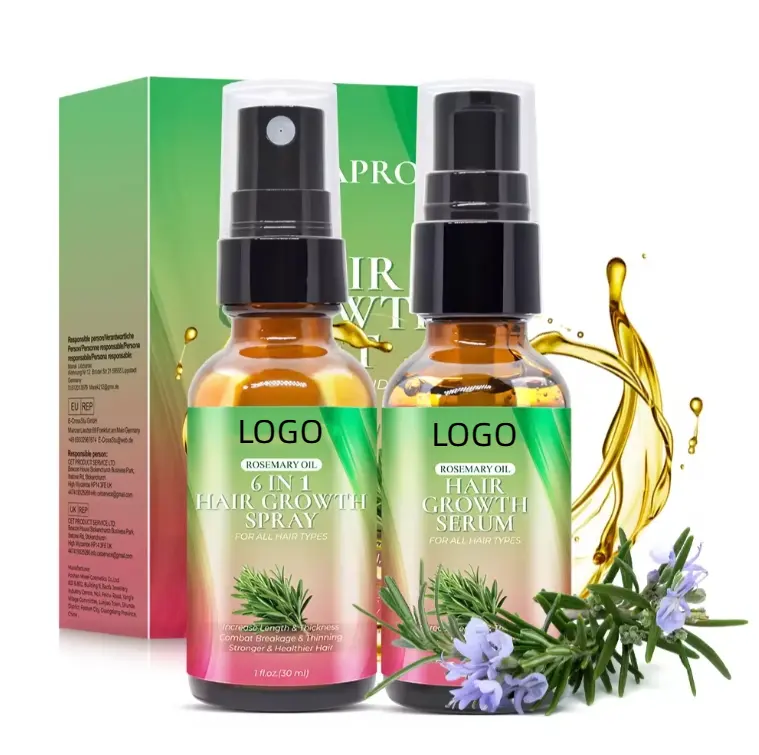30ml*2 Botanical Light Vegetable Ingredients Wonderful Scent Hair Oil Spray Moisturizes Hair Without Build-Up