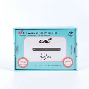 Mini Router Portátil 4G LTE <span class=keywords><strong>TM6</strong></span>, Velocidad de 150 Mbps, Ranura para Tarjeta SIM de 3000 mAh, <span class=keywords><strong>WiFi</strong></span> Móvil de 2.4G, Módem Inalámbrico de Bolsillo - Product Image 1