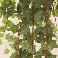 Plantes vertes en gros pour intérieur et extérieur, murs végétaux décoratifs, lianes d'herbe suspendues, plantes artificielles