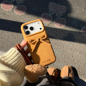 Funda de Silicona con Diseño de Lazo y Correa para Teléfono Móvil, Compatible con iPhone 17/16/15 Pro Max, Protección Anticaídas para Apple 14 13 12 - Product Image 6