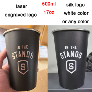 Gobelet en acier inoxydable design 600 ml 20 oz 30 oz avec couvercle magnétique, gobelet à café <span class=keywords><strong>de</strong></span> voyage original pour porte-gobelet <span class=keywords><strong>de</strong></span> voiture, électroplaqué rouge - Product Image 2